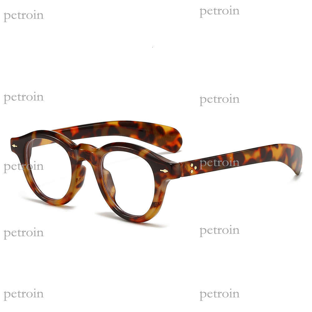 New Fashion Oval Photochromic Glasses for Women Trendy Blue Light Blocking Simple Versatile Eyeglass Frames