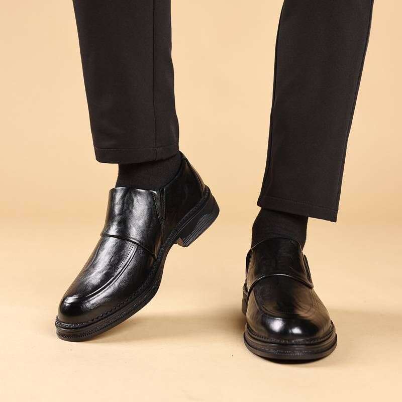 Tennis For Casual Fashion Style Men's Breathable Tassel Comfortable Business Slip On Leather Driving Shoes Men