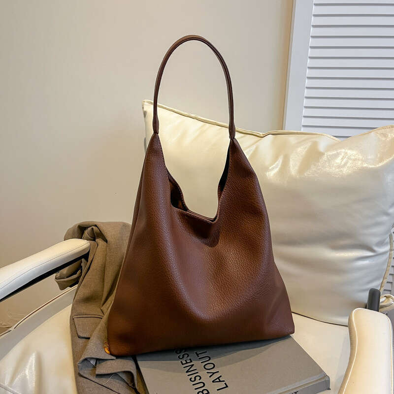 Tote for Women 2025 Winter New Fashionable High-End Single Shoulder Bag Large Capacity Bags Designer Commuter Handbag