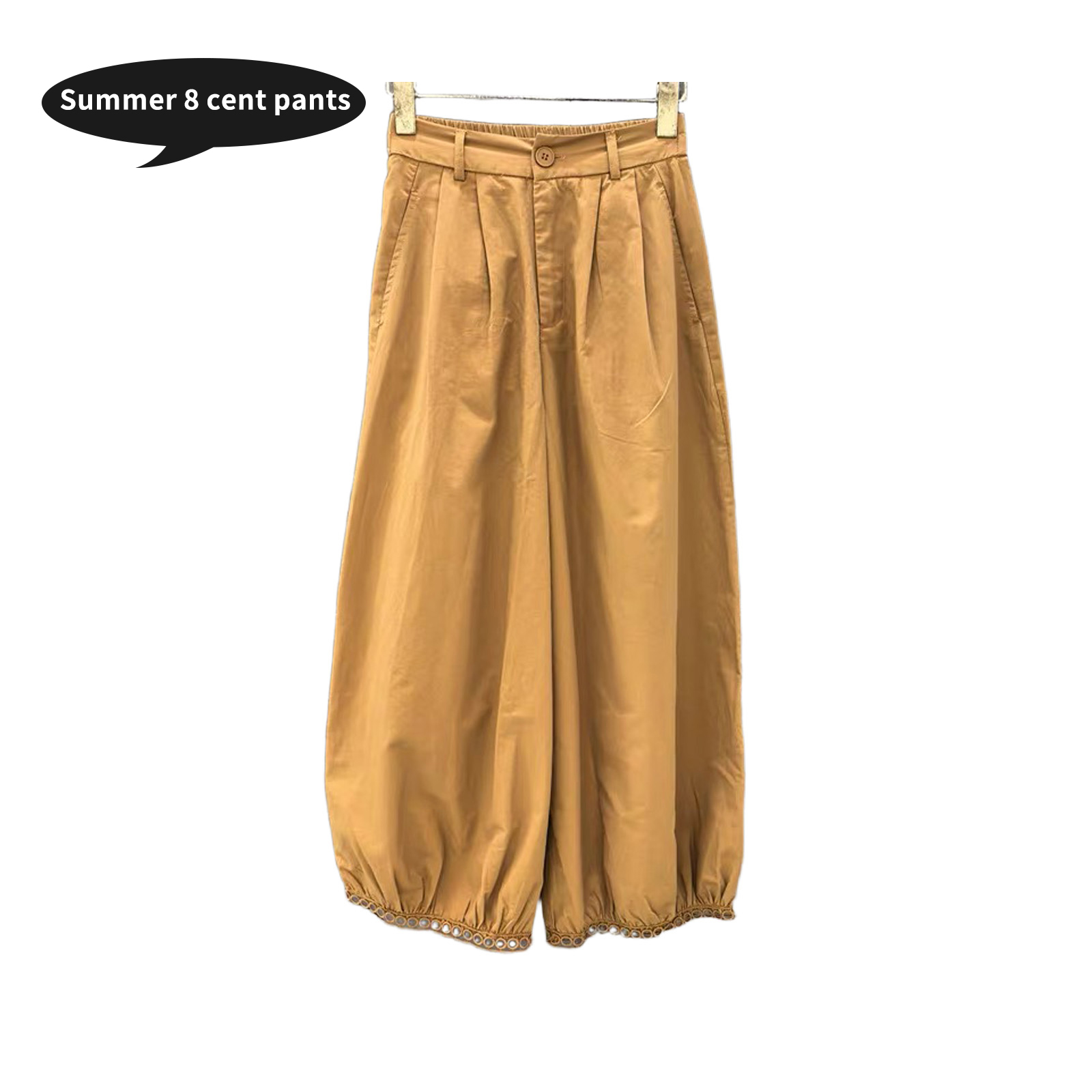 Women's summer trousers, loose and comfortable