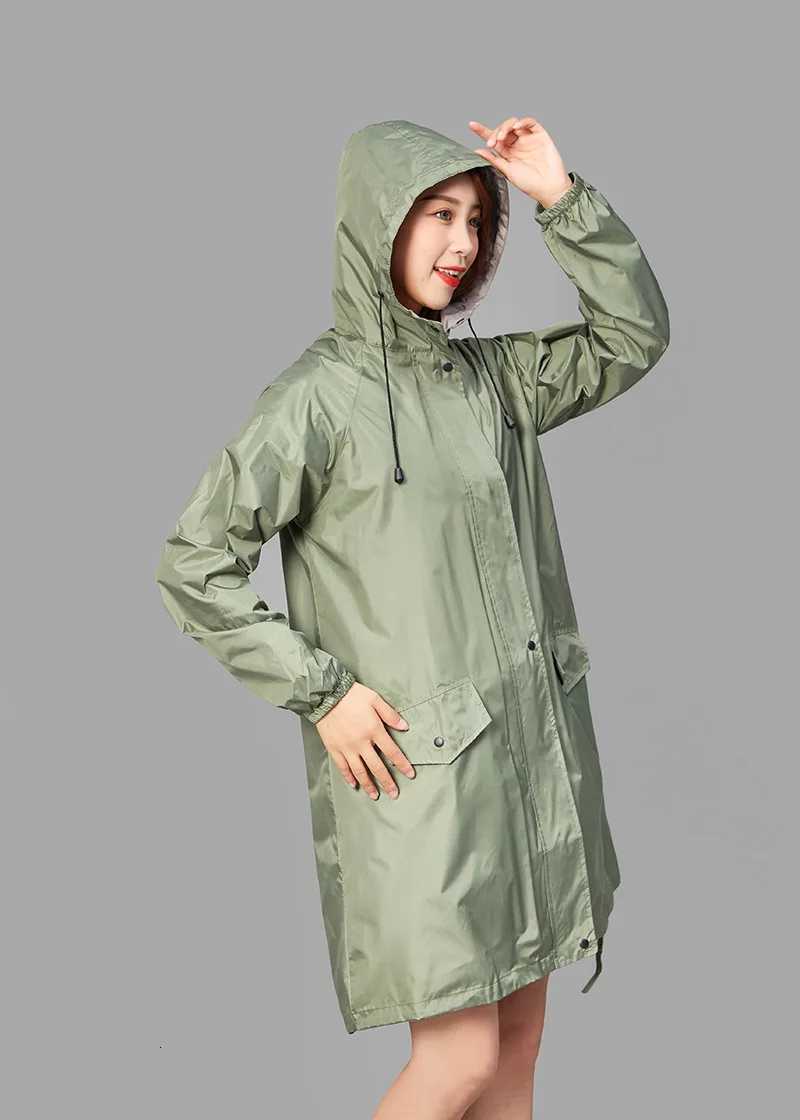 Fashion Raincoat Lightweight And Breathable Long Windbreaker Fashion Raincoat Y250814