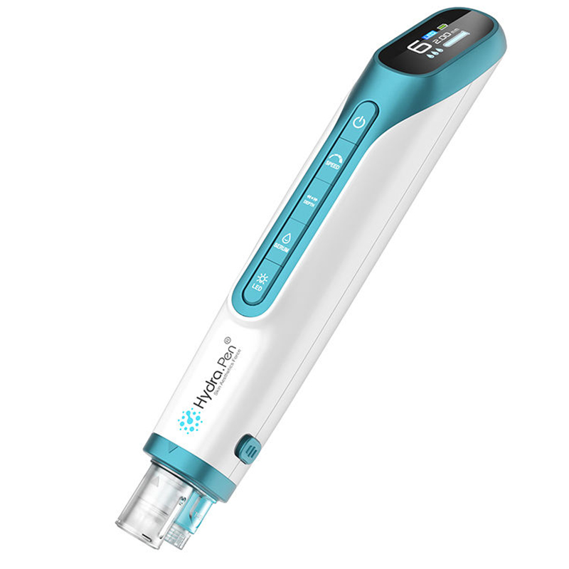 Dermapen H6 Newest wireless Hydra.Pen device MTS Beauty Machine Face Lifting Microneedling Derma Hydra Pen Red Blue Light Therapy Automatical Serum Ap