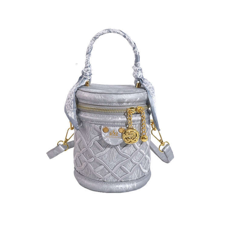 2025 Designer bag Luxury bag New Bucket Embroidery Handbag Versatile Shoulder Crossbody Bag