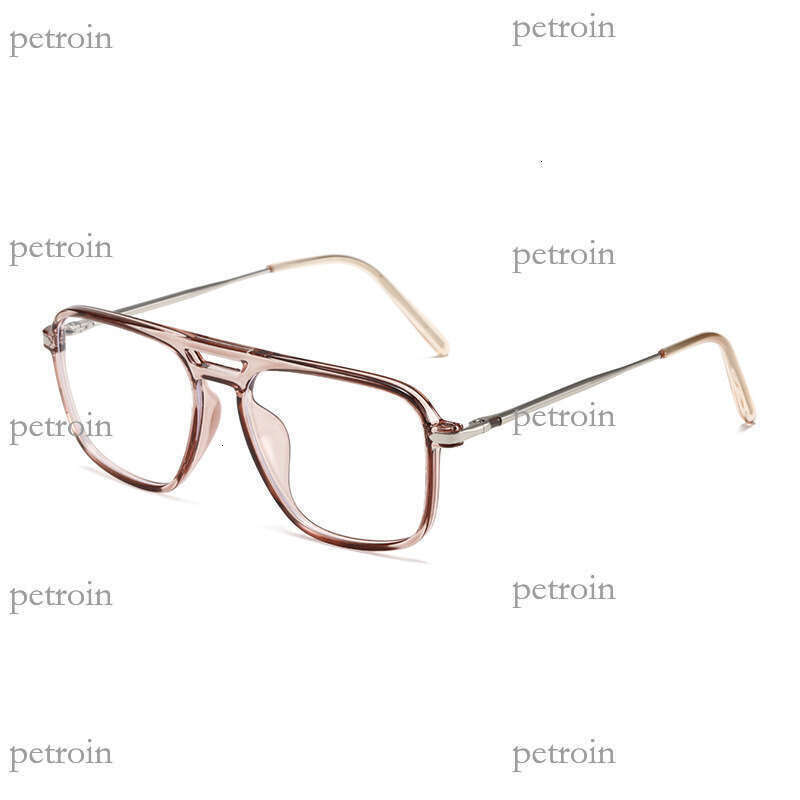 New Trendy Anti-Blue Light TR90 Prescription Glasses Frame with Metal Spring Hinges