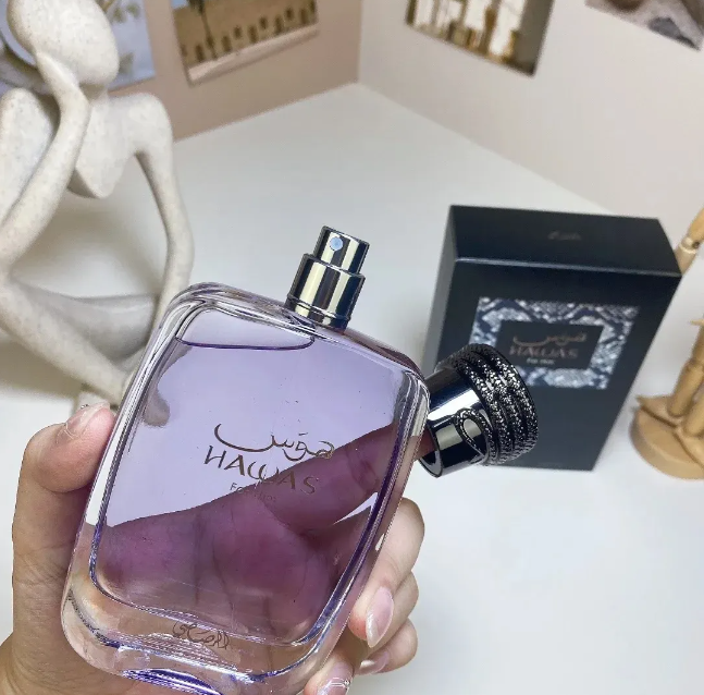 Rasasi Hawas For Him Perfume 100ml Man Fragrance Eau De Parfum Long Lasting Smell Brand EDP Men Cologne Spray Male Body Mist