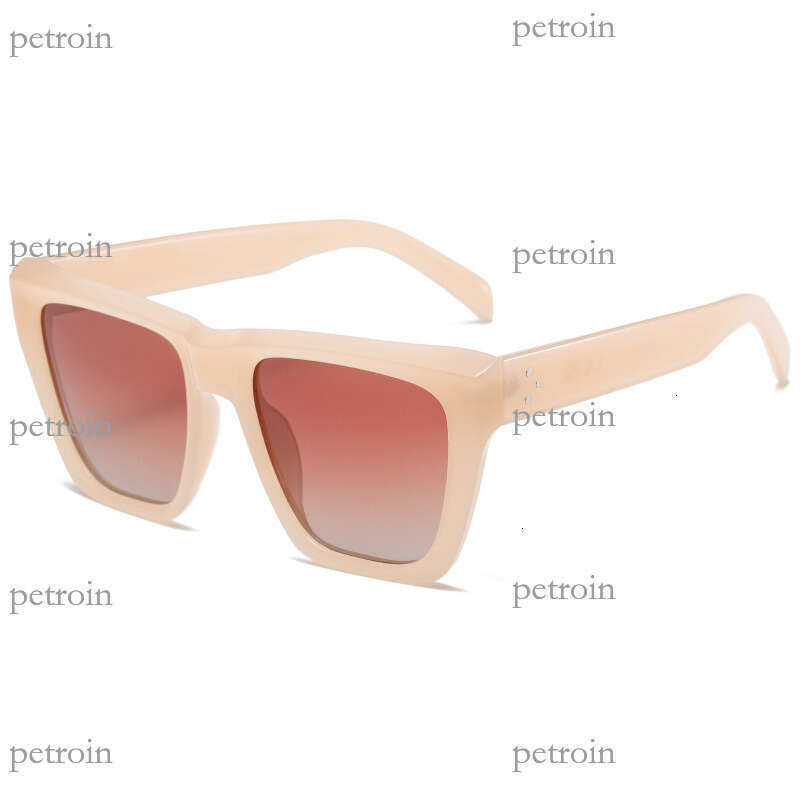 New Style Personality Cat Eye Rice Stud Trendy High-end Fashion UV Protection Sunglasses