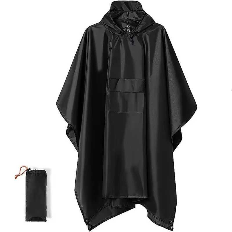 Three in one multifunctional cloak raincoat for cycling outdoor hiking fishing waterproof cloak breathable adult tac Y250814
