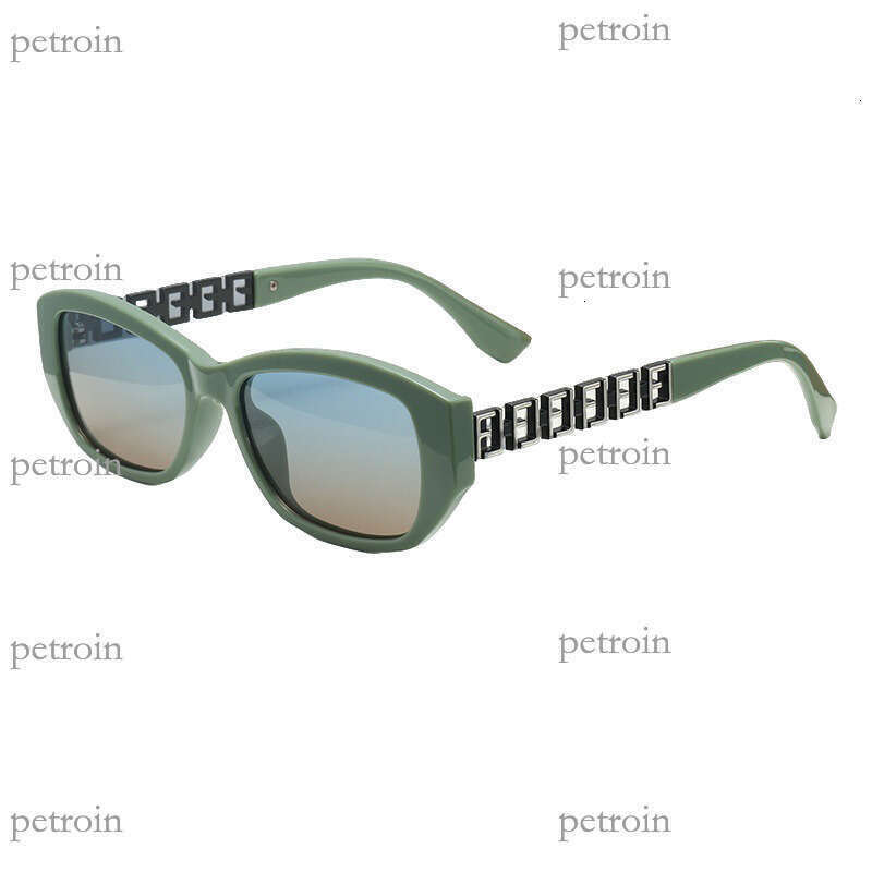 2025 New Hot-Selling Personality F Chain Fashion Internet Celebrity Sunglasses UV Protection Polarized Glasses