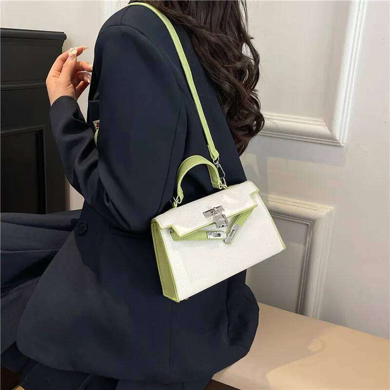 Women's Brand Handbag Made Of Fine Leather, Famous Designer Crossbody Shoulder Messenger Bag, Elegant Tote For Ladies