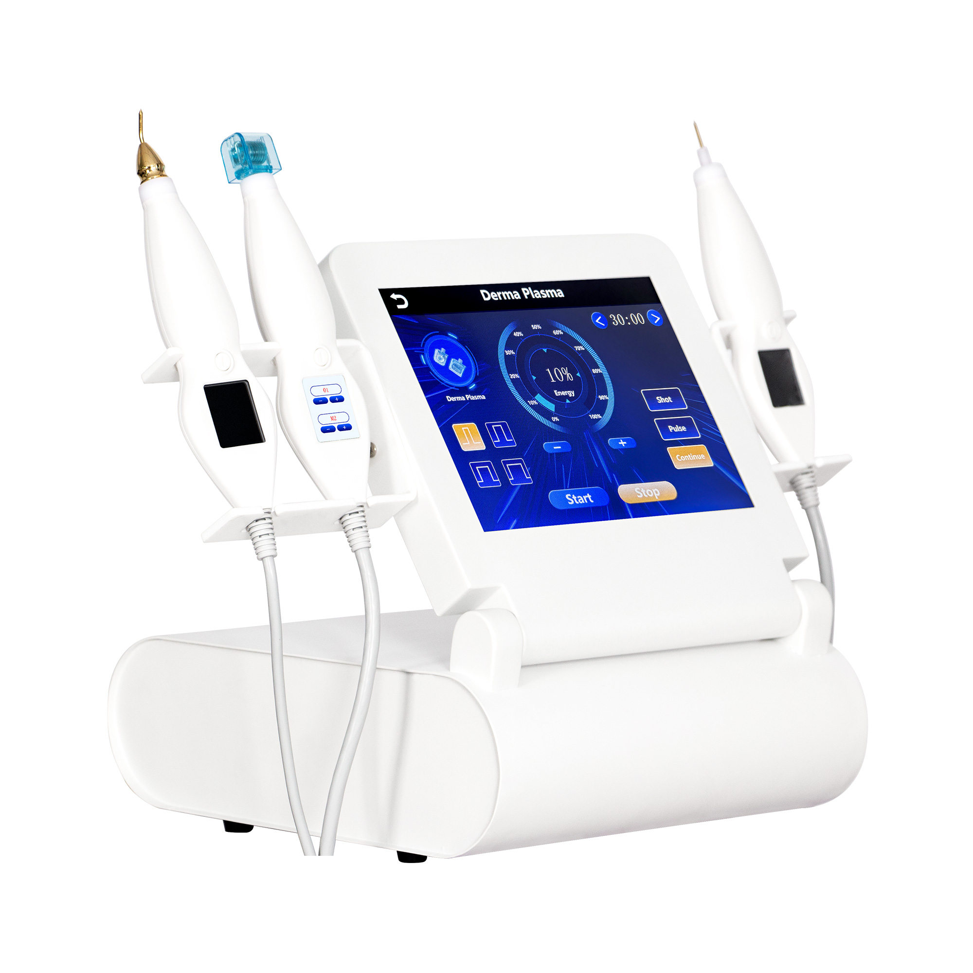 6 In 1 Factory Supply Pigmentation Treatment Plasma Machine Device Easy Adjust Energy Hot And Cold Therapy Skin Care Tool