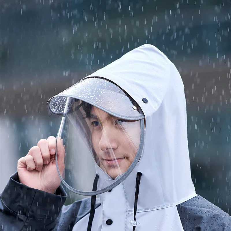 2025 New Fashion Raincoat Rain Pants Set Split Men and Women Hiking Takeaway Rider Rainproof Motorcycle Raincoat Y250814