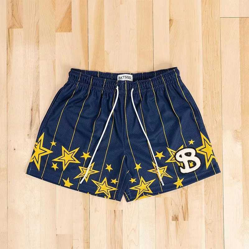 2025 BKTSQD Summer Men Casual Sports Shorts Men Fitness basketball Short Pants Mens Quick Dry Jogging Sweatpants men mesh Shorts Y250814
