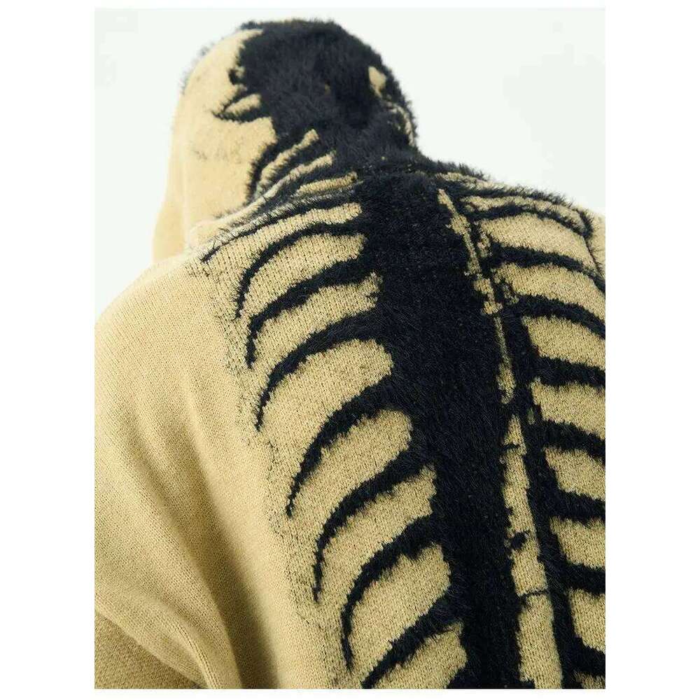 Designer Clothing 2025 American Centipede Pattern Vibe Hooded Retro High Street Ins Men And Women Trendy Sweater