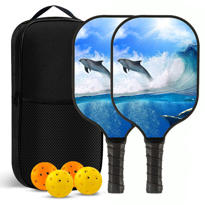 Racket Fiberglass Professional Competition Grade Pickleball Set Outdoor Sports