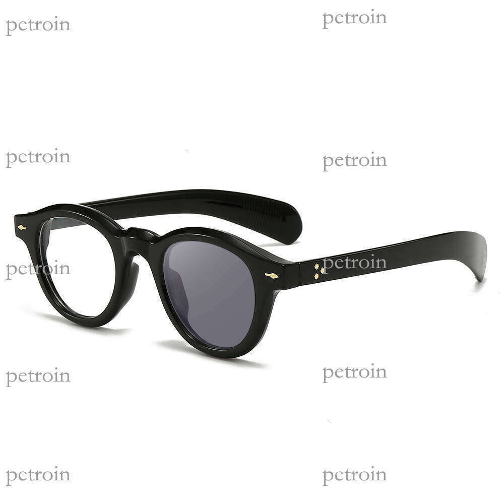 New Fashion Oval Photochromic Glasses for Women Trendy Blue Light Blocking Simple Versatile Eyeglass Frames