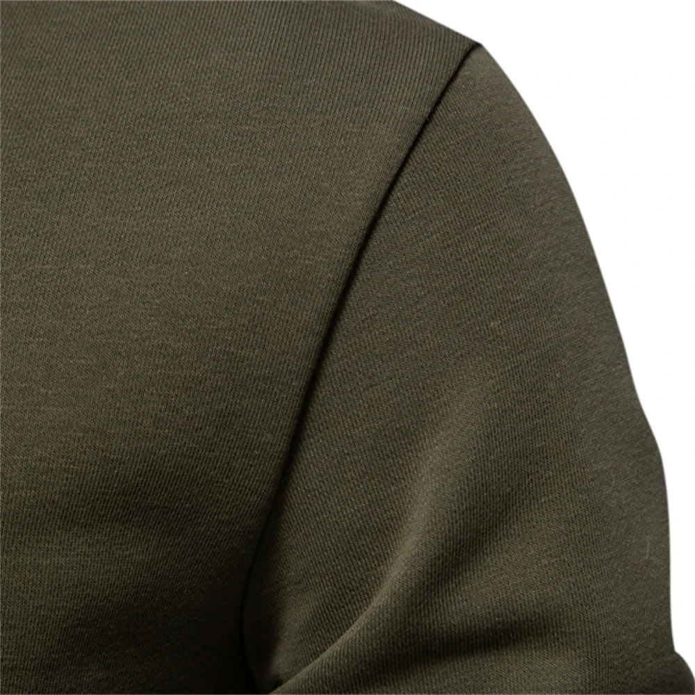 AIOPESON Cottonblend Mens Crew Neck Solid Color Sweatshirts Pullover Casual Sport Sweatshirt for Men 250814