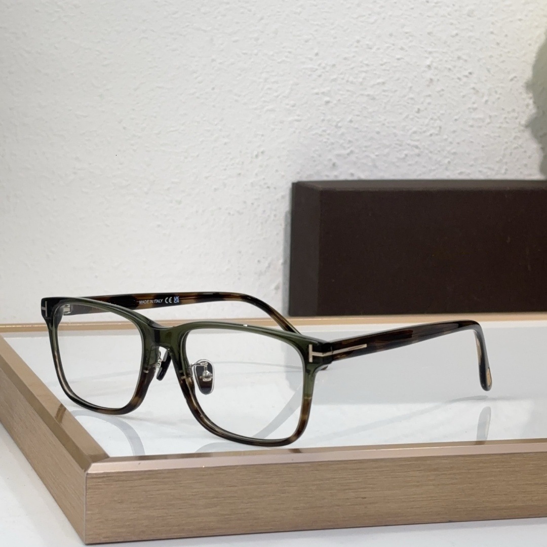 designer sunglasses luxury glasses for men women fashion rectangular eyeglass frame unisex plain black optical non prescription tf5926 d toms fords fordd tf DBNJ