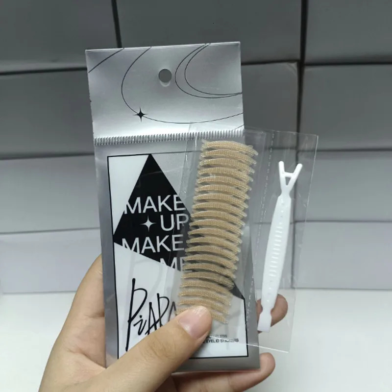 piara Double Eyelid Tape Stickers Natural Invisible Fiber Instant Eyelid Lift Paste Long Lasting Bigger Eyes Beauty Tool 250811
