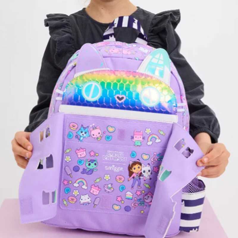 New Australia Smiggle Children Schoolbag Girl Gabby Shoulder Backpack Meal Bag Modeling Bags 14 Inch New Semester Gifts X250815