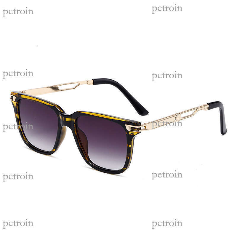 New Style Personalized Hollow Metal Leg Sunglasses Fashion UV400 Amazon Exclusive