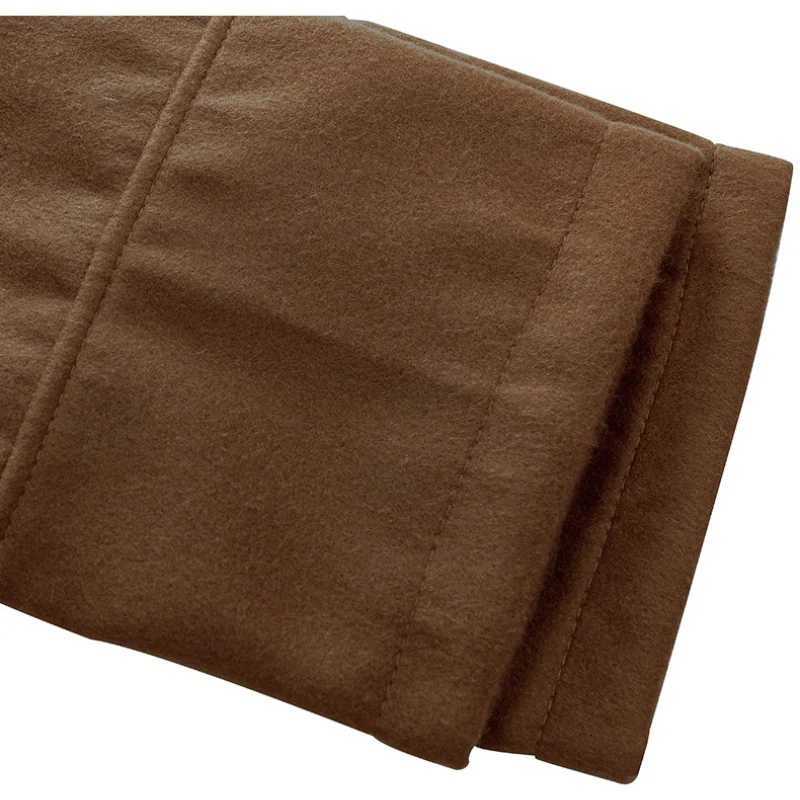 Heavyweight Thickened Trench Coat Streetwear Fashion X-long Men Coats Outdoor Travel Clothes With Epaulettes For Winter W250815