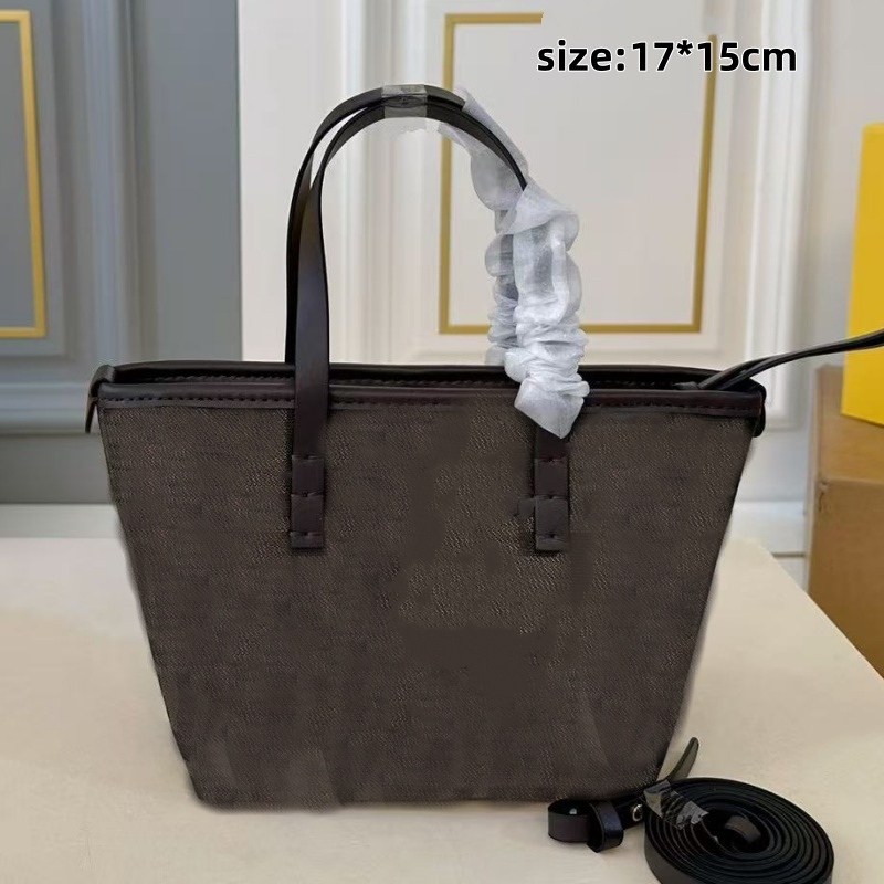 Designer's new tassel canvas crossbody bag light luxury diamond baguette bag fashionable classic flower basket bags 8BR600