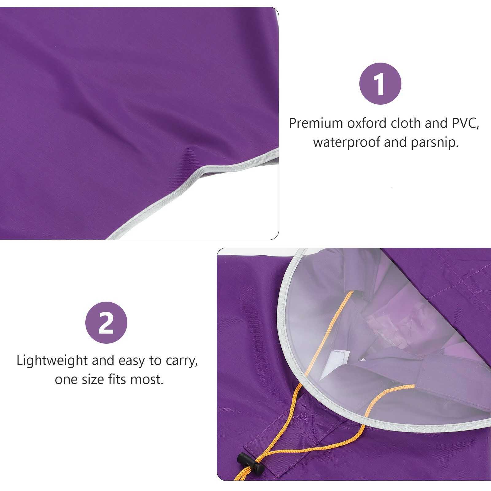 Electric Vehicle Raincoat Waterproof Bike Cape Wheelchair Poncho Cycling Rain Suit Hooded Outdoor Emergency Rain Gear Y250814