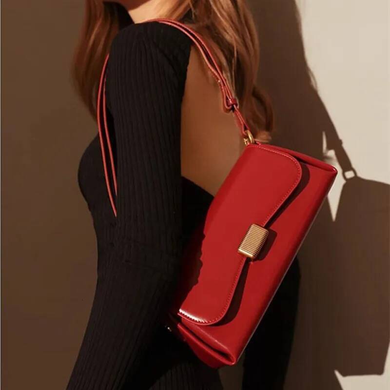 YANATARI Underarm Cowhide Genuine Leather Handbags Women Vintage Shoulder Bag Female Crossbody Bags High Quality 2024