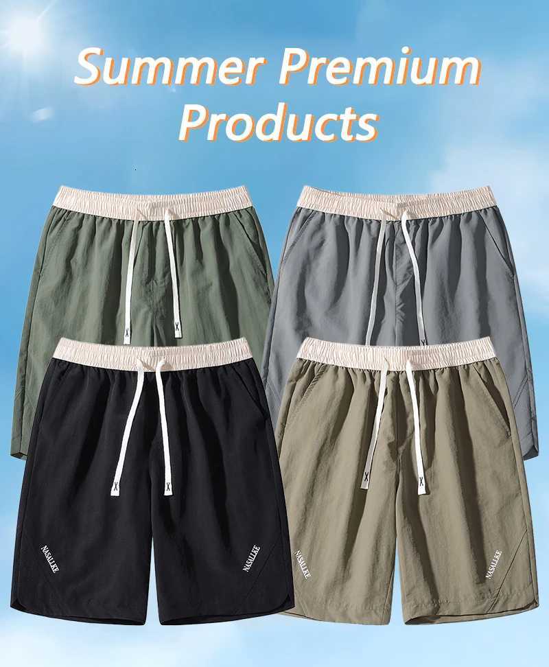 Mens Summer Sports Shorts Ideal for Fitness Jogging Quick-Dry Wicking Stylish Casual Shorts Perfect for Multiple Occasions Y250814
