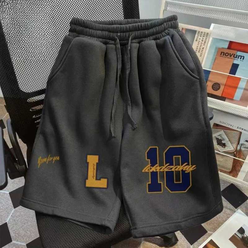 American Sports Pure Cotton Casual Shorts for Men and Women Summer 2025 New High Street Basketball and Baseball Sports Shorts Y250814