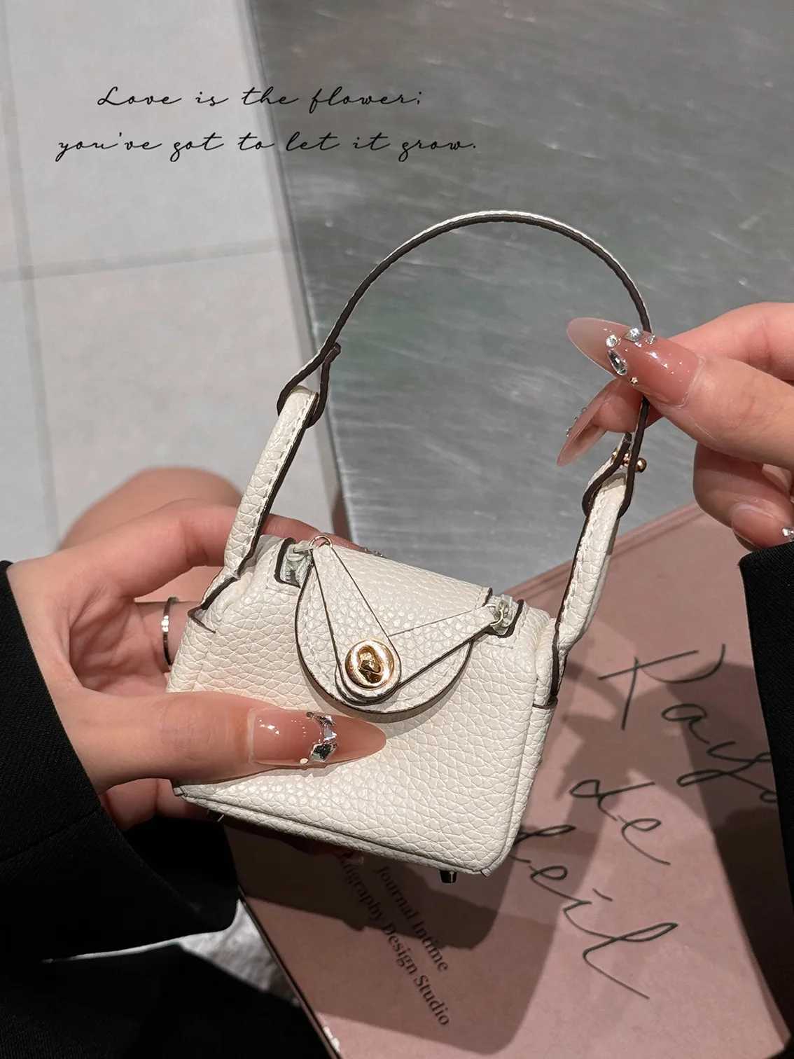 Mini Bag Phone Pendant Keychain Bag Accessories Car Decoration Keychain Hanging Decoration Cute Tool Cosmetic Bag Y250815