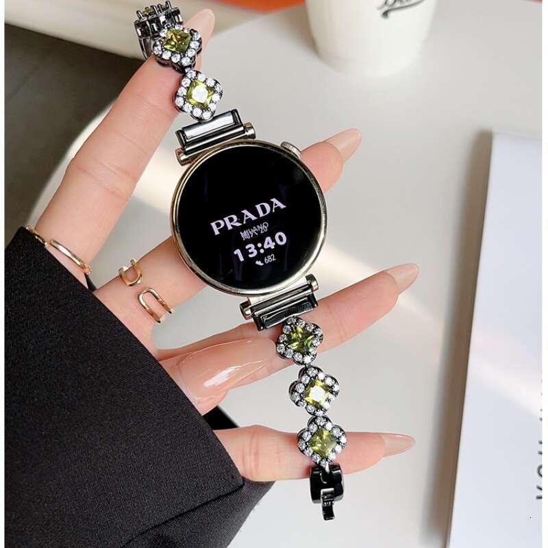 Compatible with Huawei WATCH GT4 GT3 Clover Flash Dia Watch/Pro Metal Watch Strap GT2 Women's Model