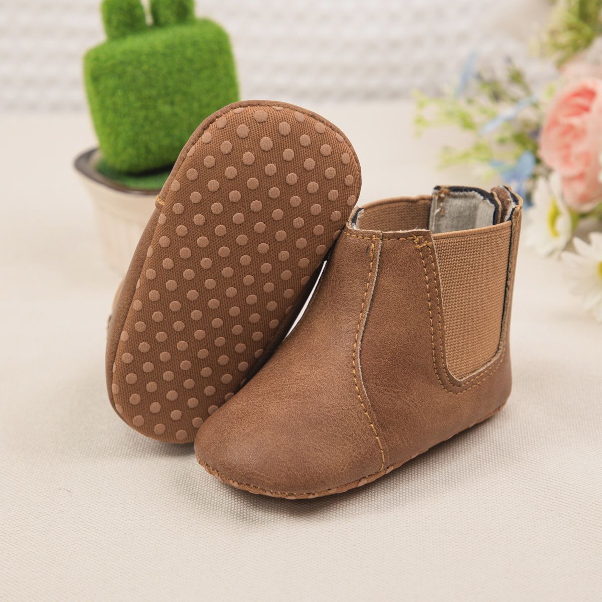 Fashion Infant Baby Snow Boots Winter Shoes Kidsnest Waterproof Non-Slip Boy Girl Leather Shoes Kids Warm Newborn Toddler Outdoor Boots