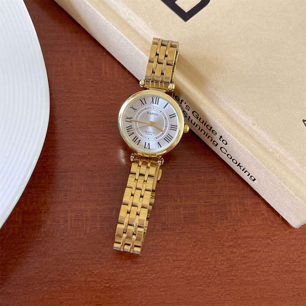 Designer European Style Watch Fashion Roman Dial Niche Light for Women Luxury Women's Wristwatch