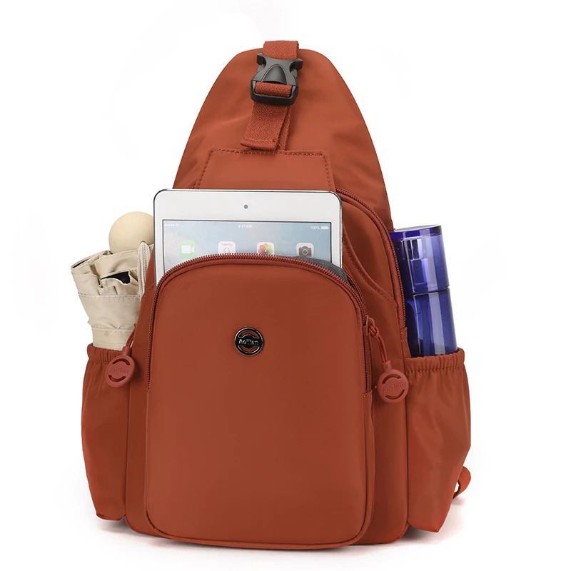 Mew Womens Multifunctional Mini Backpack Fashion Chest Bag Travel Lightweight Crossbody 250811