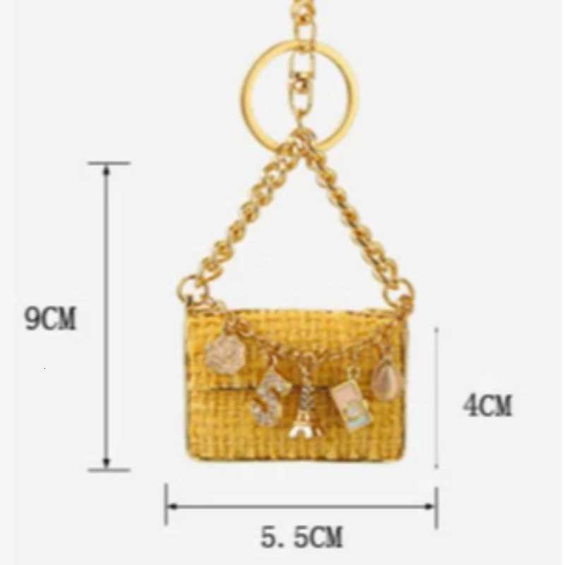 Elegant And Fashion Small Fragrance Bag Lipstick Keychains For Couples Car Key Chains Jewelry Gift Decoration Accessories Y250815