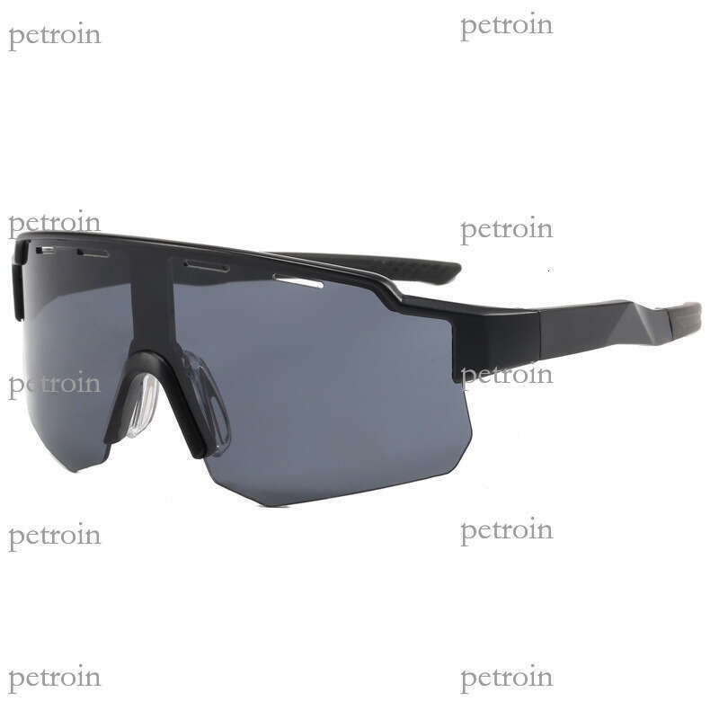New Outdoor Sports Cycling Glasses Large Frame One-piece Colorful Eye Protection Simple Trendy Sunglasses