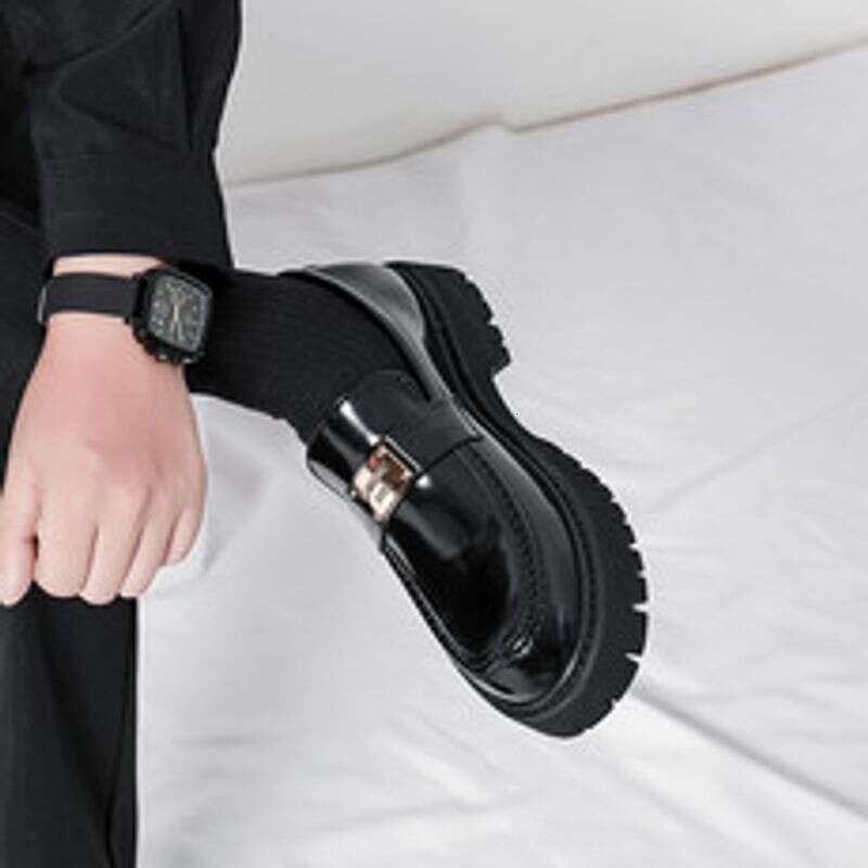 Yipin Product Number 695 New Thick Sole Leather For Youth Lefu Fashion Men's Shoes