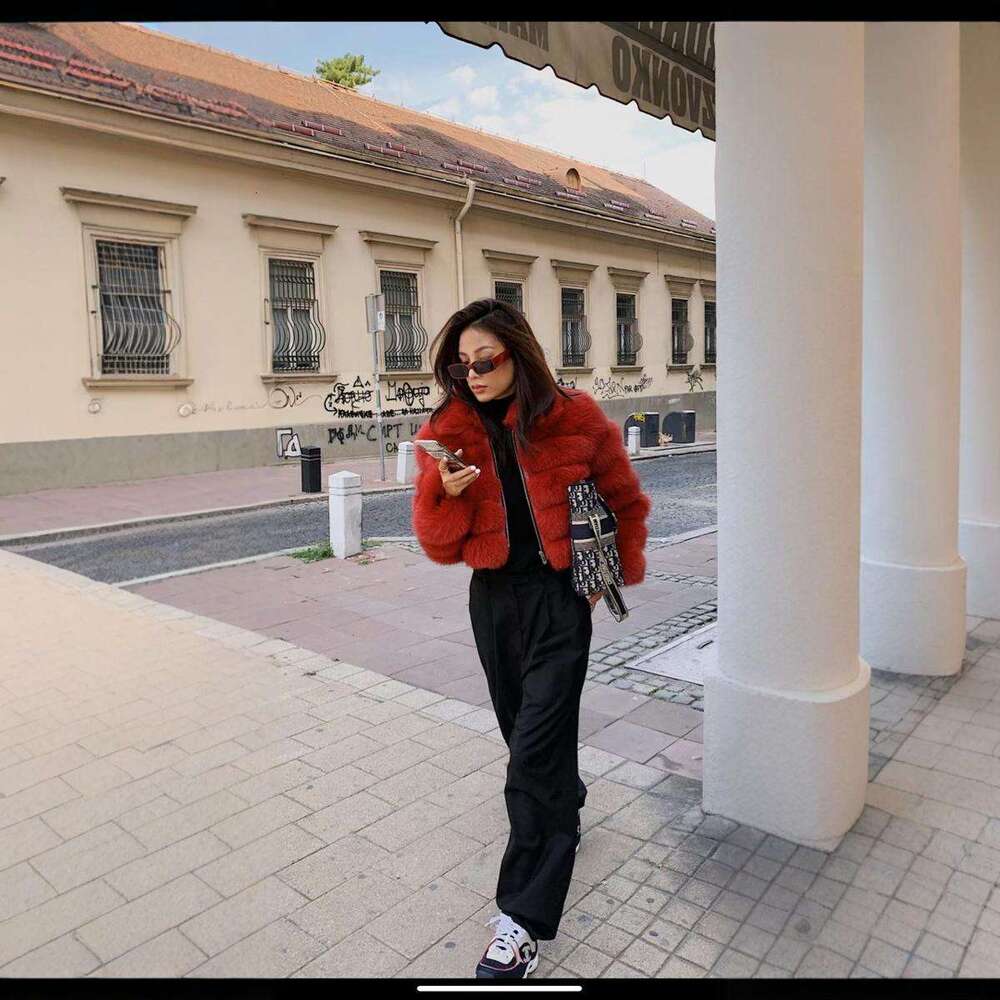 Mink coat women's whole mink new faux fur women's clothing medium long fur coat mink fur women