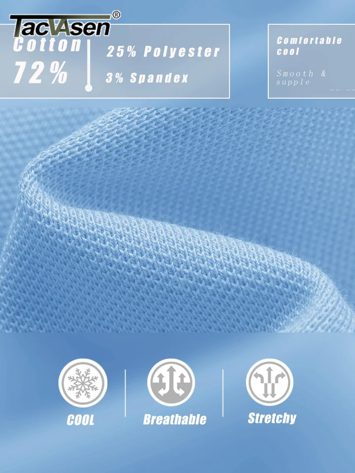 TACVASEN 3Button Long Sleeve Polos Womens Cotton VNeck Hiking Golf Tops Breathable Outdoor Sports Collared Pullover Tee Shirts 250814