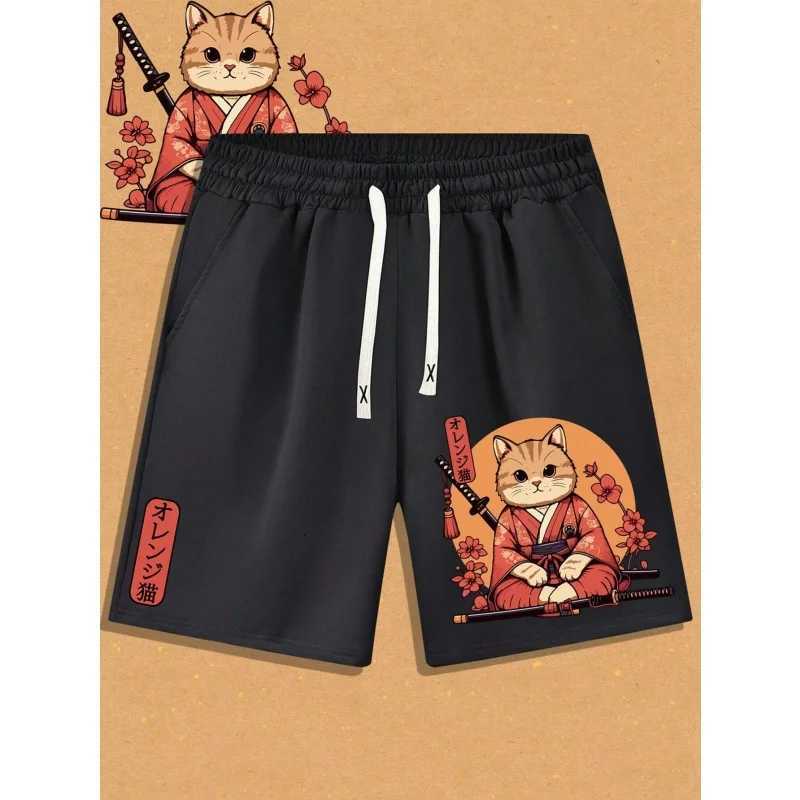 Cat Frog Fish Wolf 3D Printed Short Pants For Men Funny Animal Pattern Beach Shorts Summer Casual Street Breathable Swim Trunks Y250814