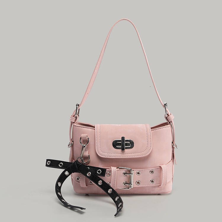 2025 Autumn New Women's Shoulder Bag Handheld Large Capacity Niche Fashion Spicy Girl Armpit Bag Autumn New Designer Bag Women's Shoulder To