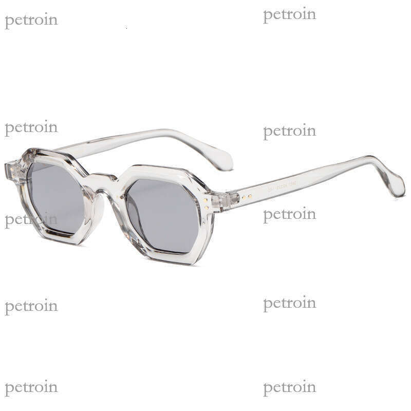 Polygonal Rice Stud New Trend UV400 Anti-UV Sunglasses