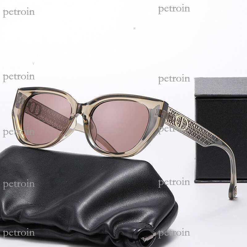 2025 New High-End Cat Eye Polarized Fashionable Wear Show Trendy Sunglasses Glasses
