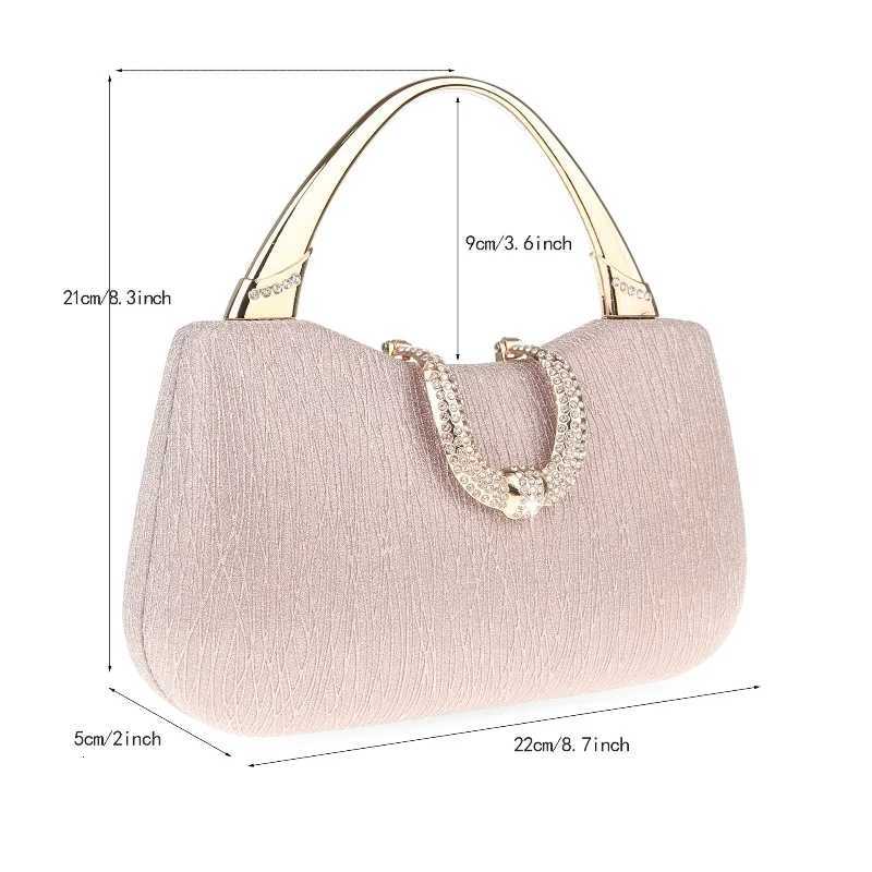 Evening Bag Diamond Sequined CluTCh Handbags 2025 Trend Designer Texture Glitter Exquisite Shoulder Bags Wallet Z250815