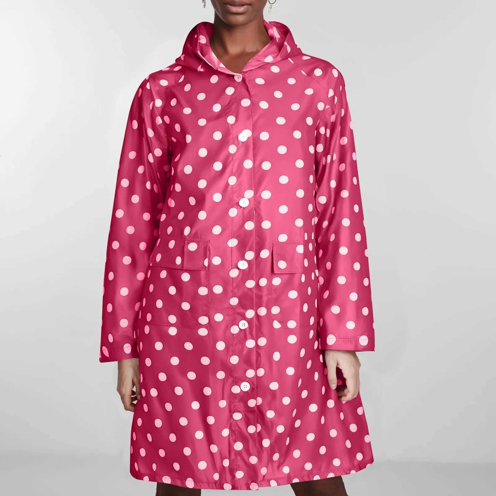 Fashion Lovely Men And Women Rainwear With hood Long Design 95cm Waterproof Outdoor Biker Hiking Raincoat Ladies Rain Suit Y250814