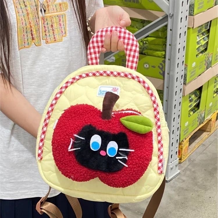 2025 Autumn New Neutral Style Backpack Cute Ins Style Women's Backpack Summer New Large Capacity Student Backpack Autumn New Designer Backpack