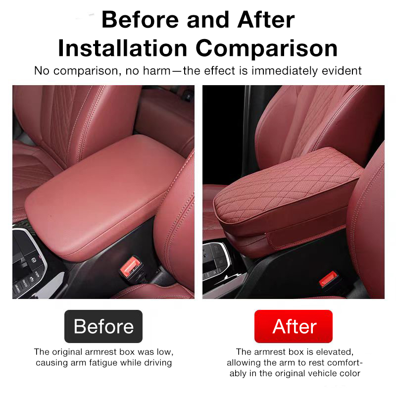 Suitable for the additional high-positioned armrest cover of BMW cars and interior car accessories for the vehicle.