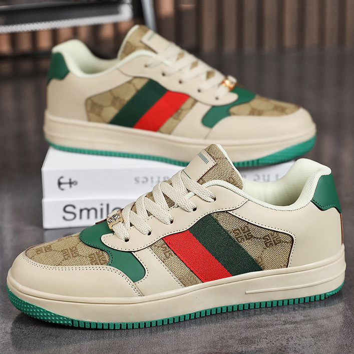 Casual shoes Designer shoes Couples' retro flat shoes Fashionable running shoes Casual White Thick Sole Height Increasing Sneakers