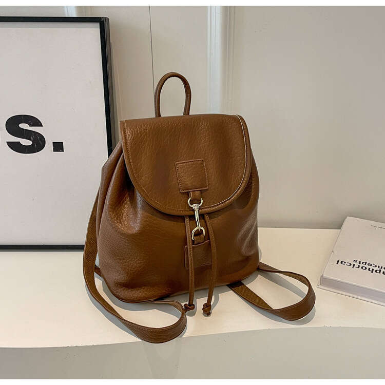 2025 Spring PU Bags Designer Women Women's Business Backpack